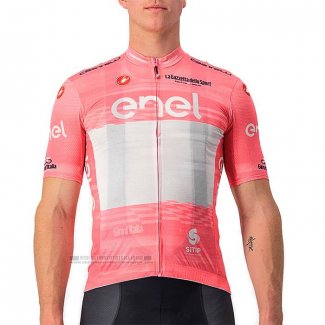 2023 Abbigliamento Ciclismo Giro d'Italia Rosa Manica Corta e Salopette